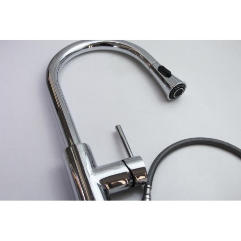 Месингов смесител Touch за умивалник IC-710802 - 5