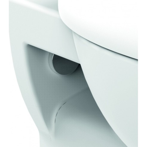 Стенна тоалетна чиния Вая 5235W - бял мат - 2