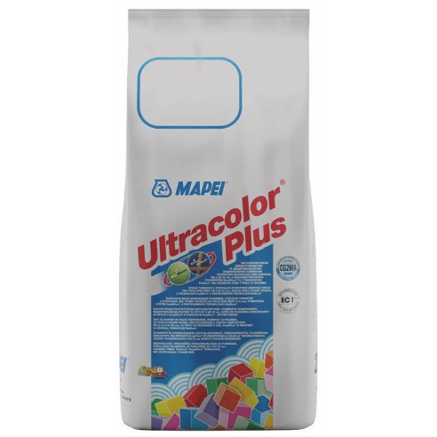 Фугираща смес Ultracolor Plus 2 кг - сребърно сив - MAPEI - 1