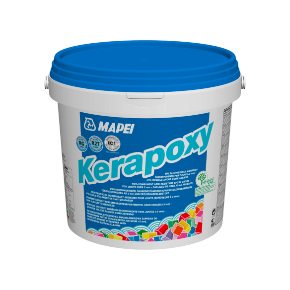 Фуга за плочки Kerapoxy - бяла - 10 кг - MAPEI - 1