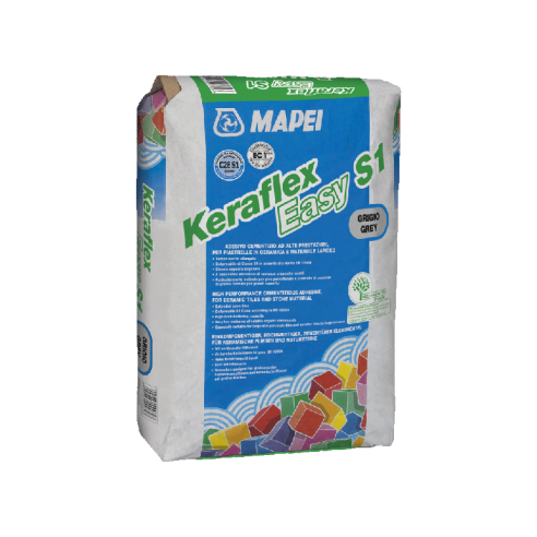 Лепило за плочки Keraflex Easy S1 - сив - 25 кг - MAPEI - 1