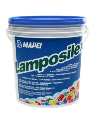 Бърз цимент за хидроизолация Lamposilex 5 кг MAPEI - 1