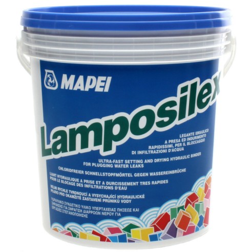 Бърз цимент за хидроизолация Lamposilex 5 кг MAPEI - 1