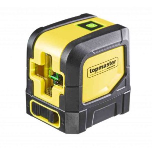 Лазерен нивелир 1H1V 15 м зелен лъч Topmaster - 1 2