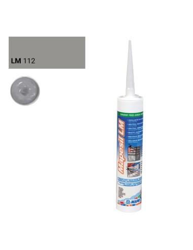 Силикон неутрален mapesil lm 112 Medium Grey / средно сив - 310 ml - 1