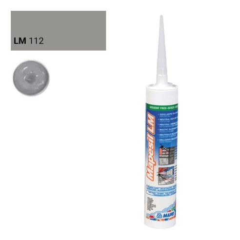 Силикон неутрален mapesil lm 112 Medium Grey / средно сив - 310 ml - 1