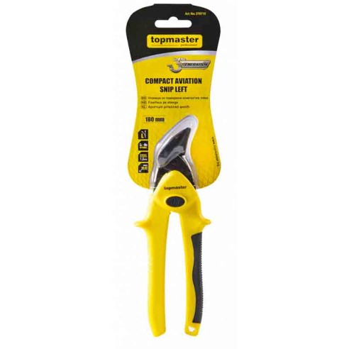 Компактна усилена ножица за ламарина с ляво рязане Topmaster Stark - 2