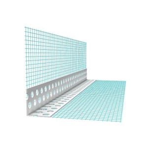 Ъглов профил с мрежа Mapetherm PVC 2.5м - MAPEI - 1