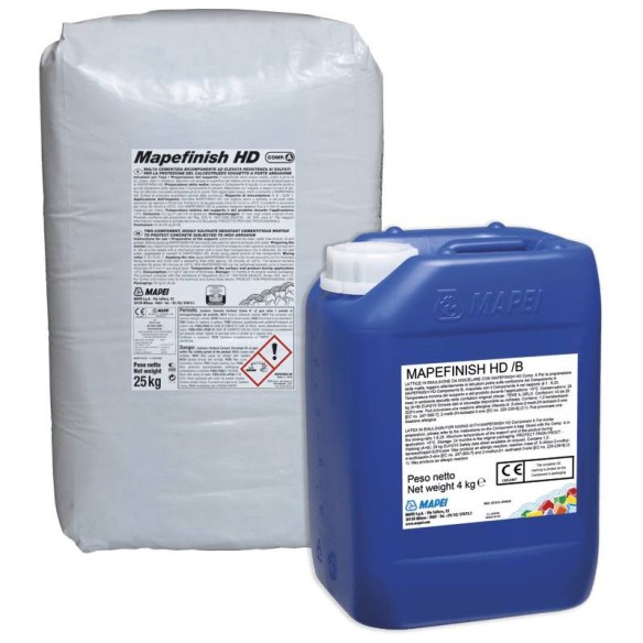 Двукомпонентен циментов разтвор 25+4кг Mapefinish HD MAPEI - 1