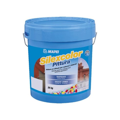 Боя за мазилки Silexcolor Paint 20кг MAPEI - 1