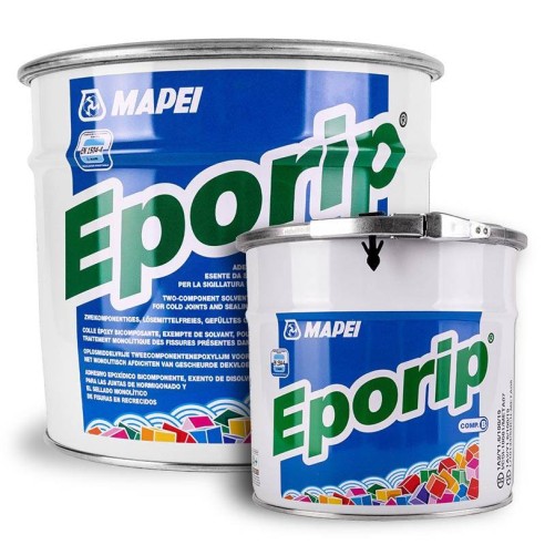 Двукомпонентно епоксидно лепило за мазилка Eporip А+В 7.5+2.5кг MAPEI - 1