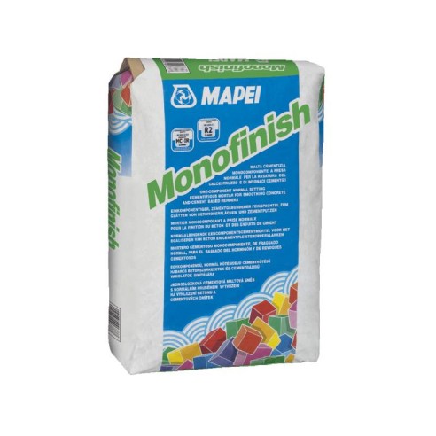 Еднокомпонентен разтвор на циментова основа Monofinish 22кг MAPEI - 1