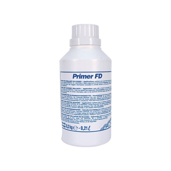 Еднокомпонентен грунд за силиконови уплътнители Primer FD 200гр MAPEI - 1