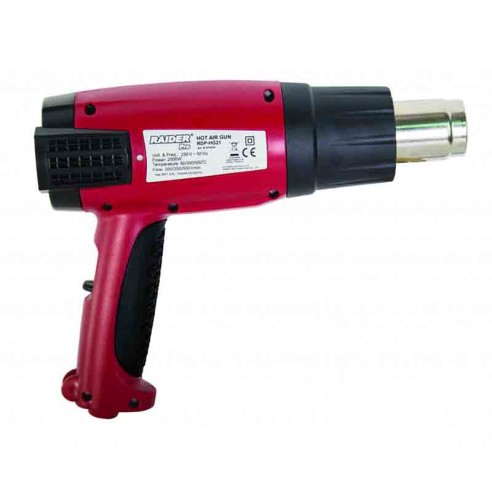 Пистолет за горещ въздух 2000W 3 степени + аксесоари RDP-HG21 - 1