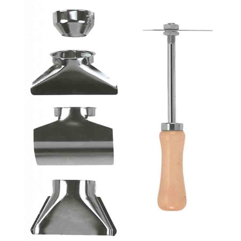 Пистолет за горещ въздух 2000W 3 степени + аксесоари RDP-HG21 - 3