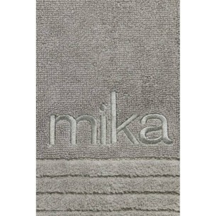 Кърпа за ръце  VELVET 30х50см сив MIKA - 1 2