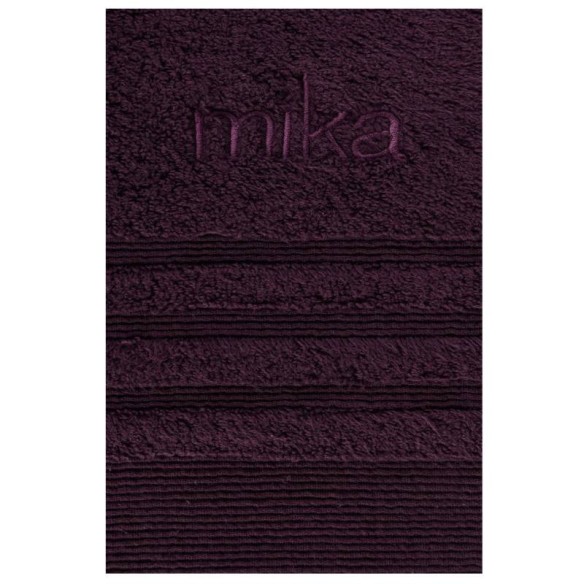 Кърпа за лице EXCLUSIVE 50х90см лилава MIKA - 3