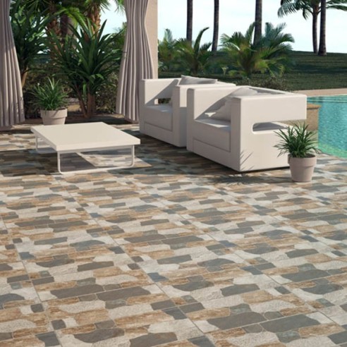 KAI гранитогрес Юкатан 30х60 см сив 8790 - 3