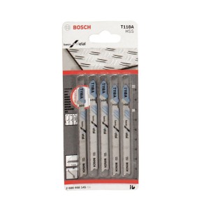 Нож за прободен трион 1бр T 118 A Метал BOSCH - 1 2