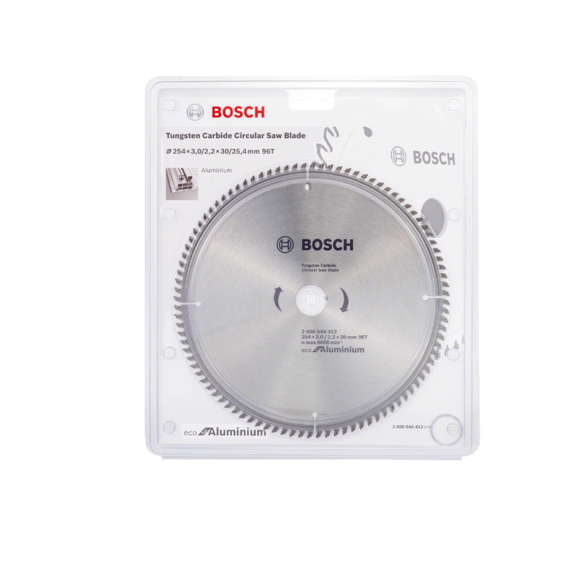 Диск за циркуляр 250х30х3 мм 80 зъба за алуминий BOSCH