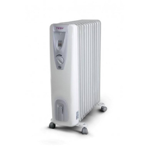 Маслен радиатор с механичен терморегулатор CB 2512 E01 R 2500W TESY - 1