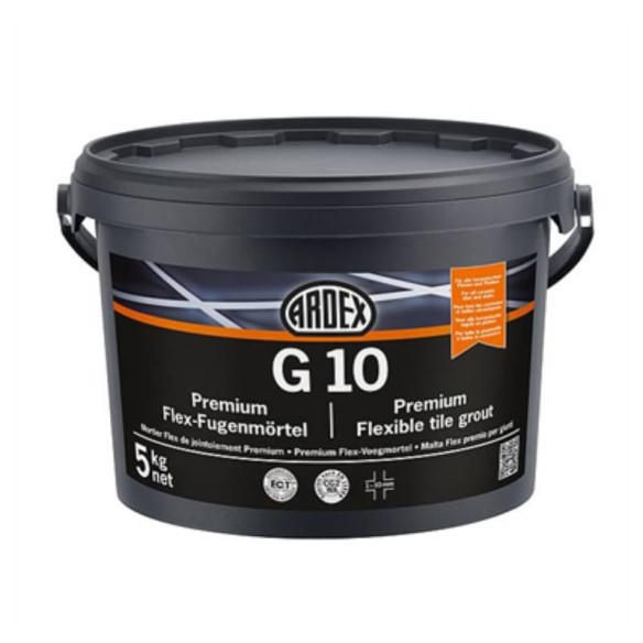 Еластична фугираща смес G10 Premium сива 5кг ARDEX - 1
