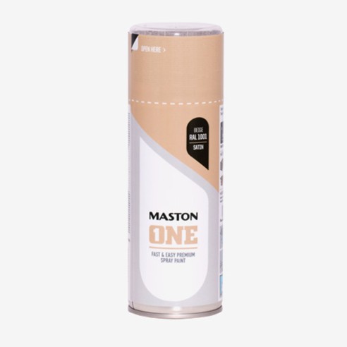 Акрилен спрей Maston ONE RAL1001 бежов сатен 400 ml - 1