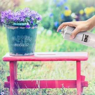 Акрилен спрей Maston ONE RAL5015 небесносин сатен 400 ml - 1 2