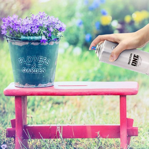 Акрилен спрей Maston ONE RAL5015 небесносин сатен 400 ml - 2