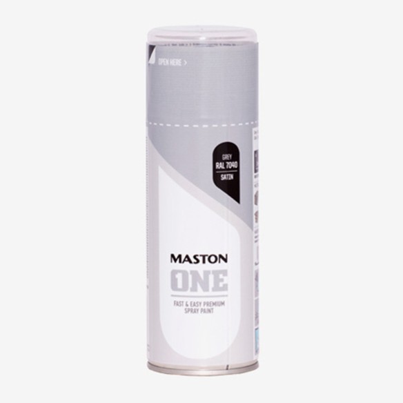 Акрилен спрей Maston ONE RAL7040 сив сатен 400 ml - 1