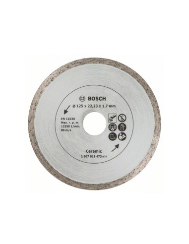Диамантен диск за фаянс 125х22.23 мм BOSCH - 1