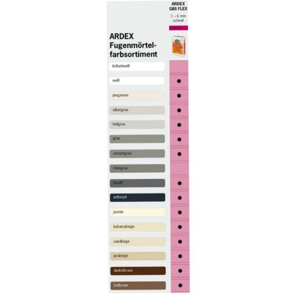 Бърза еластична фугираща смес G8S FLEX 1-6 тъмнокафява 5кг ARDEX - 2