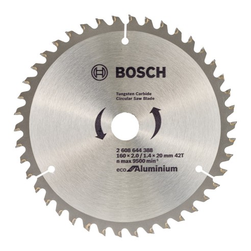 Диск за циркуляр Eco for Aluminium 160х20 мм 42T BOSCH