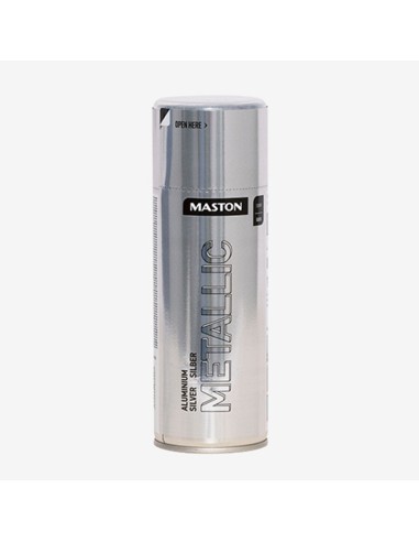Спрей Maston METALLIC алуминиево сребрист металик 400 ml - 1
