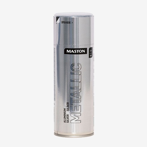 Спрей Maston METALLIC алуминиево сребрист металик 400 ml - 1