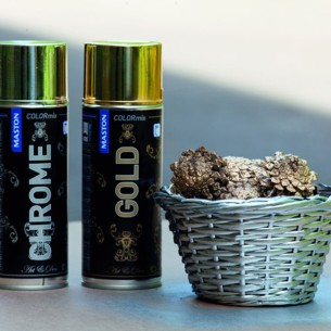 Спрей боя Maston Decoеffect с декоефект хром 400 ml - 1 2