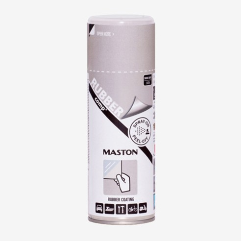 Спрей каучуково покритие Maston RUBBERcomp цвят пушек 400 ml - 1