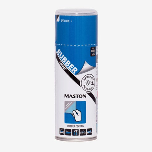 Спрей каучуково покритие Maston RUBBERcomp син сатен 400 ml - 1