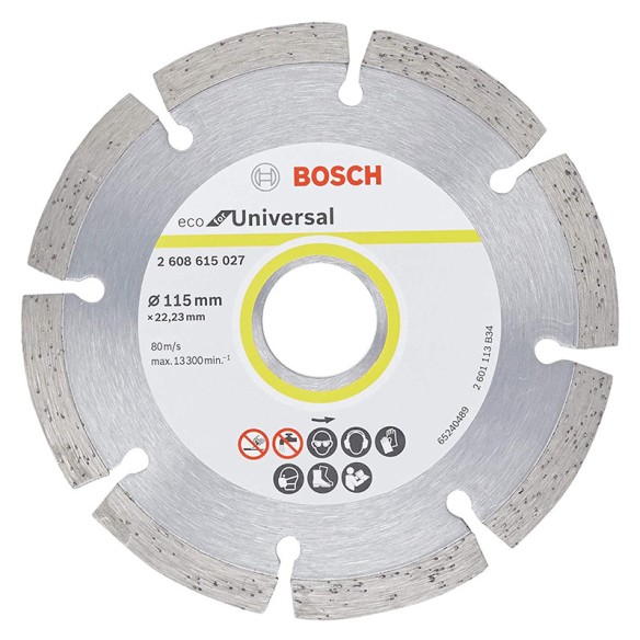 Диамантен диск Eco Universal 115х22.23 BOSCH - 1