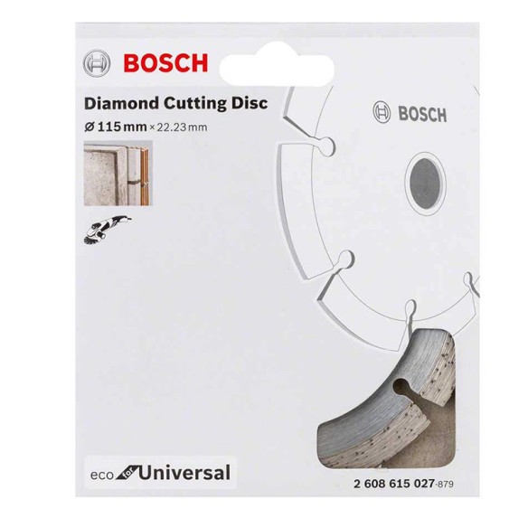 Диамантен диск Eco Universal 115х22.23 BOSCH - 2