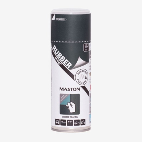 Спрей каучуково покритие Maston RUBBERcomp камуфлажно-зелен мат 400 ml - 1