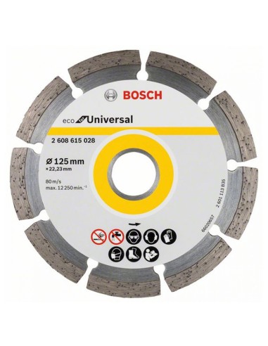 Диамантен диск Eco Universal 125х22.23 BOSCH - 1