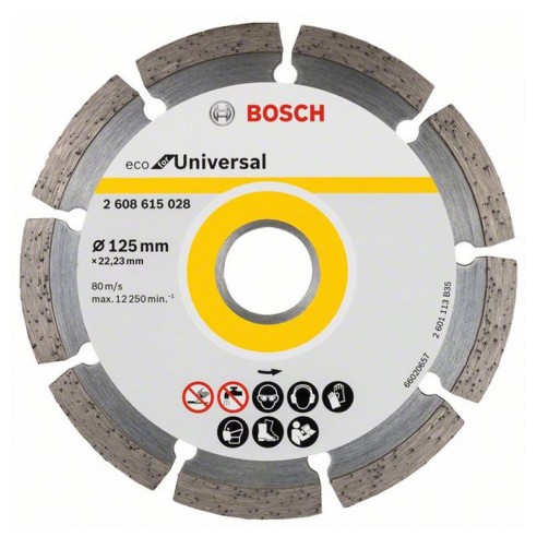 Диамантен диск Eco Universal 125х22.23 BOSCH - 1