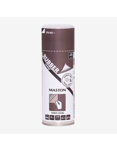Спрей каучуково покритие Maston RUBBERcomp камуфлажно-кафяв мат 400 ml - 1