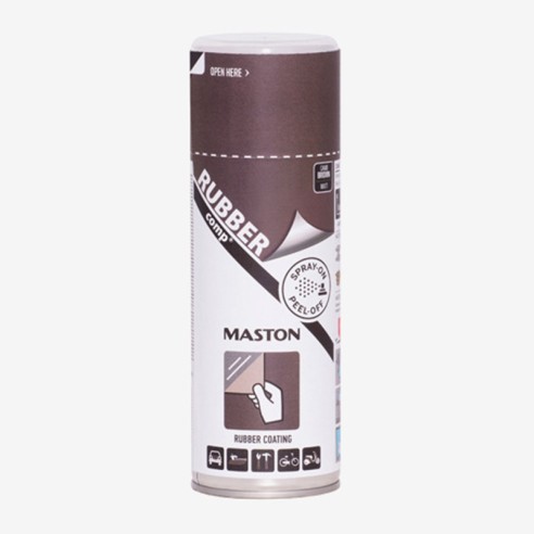 Спрей каучуково покритие Maston RUBBERcomp камуфлажно-кафяв мат 400 ml - 1