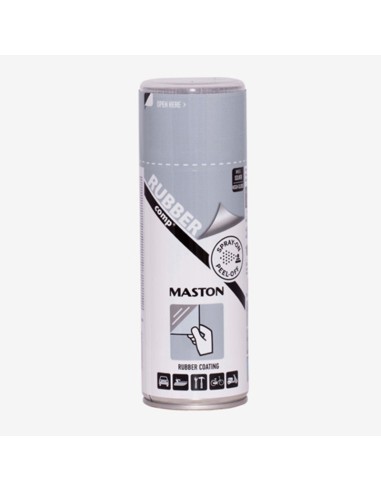 Спрей каучуково покритие Maston RUBBERcomp сребърен висок гланц 400 ml - 1