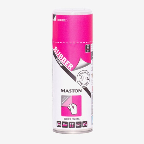 Спрей каучуково покритие Maston RUBBERcomp неоноворозов 400 ml - 1