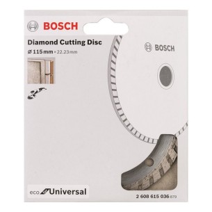Диамантен диск Eco Universal Turbo 115х22.23 BOSCH - 2 2