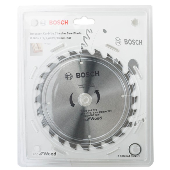 Диск за циркуляр Eco for Wood 160х20 мм 36T BOSCH - 1