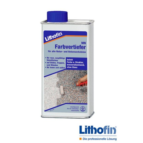 Импрегнатор за камък, засилващ цвета LITHOFIN FARBVERTIEFER 1л ARDEX - 1